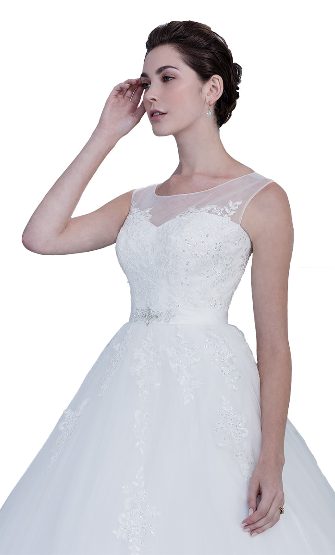 Vestido de novia con encaje en blonda - Laila's Dress