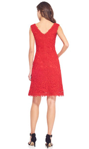 Vestido corto rojo sisado - Laila's Dress