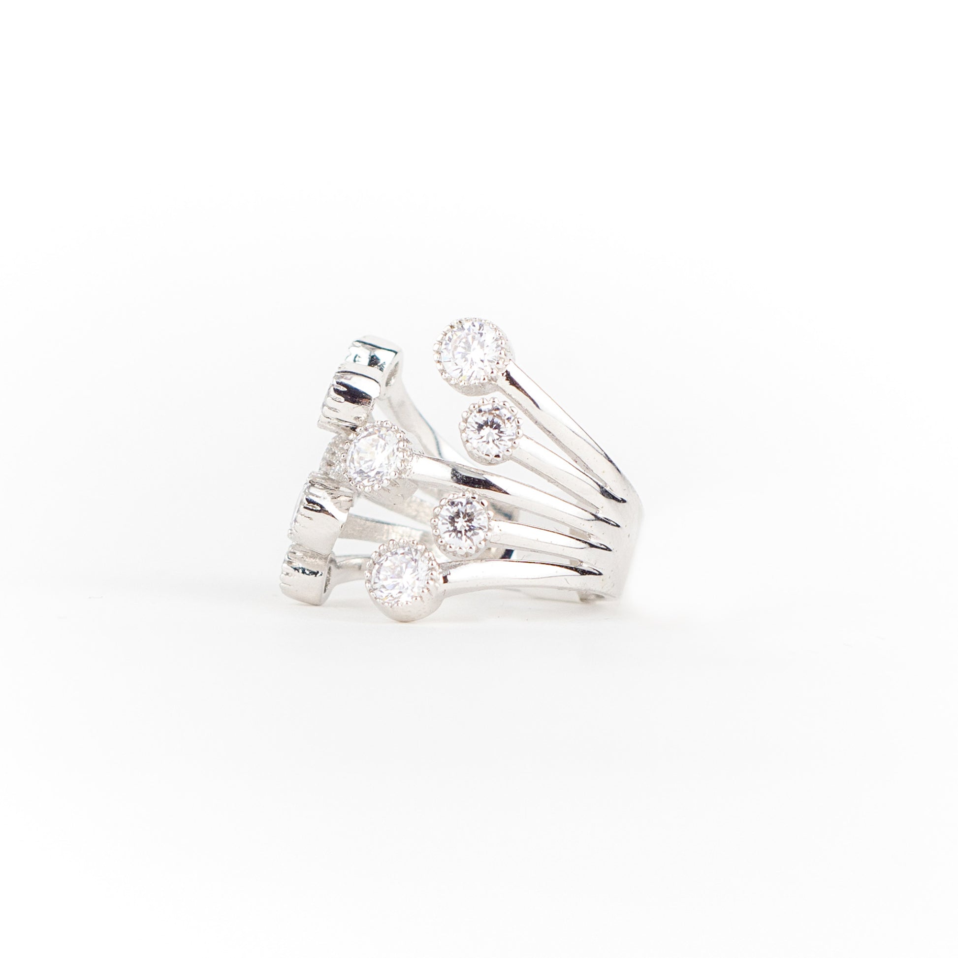 Anillo envolvente con brillantes - Laila's Dress