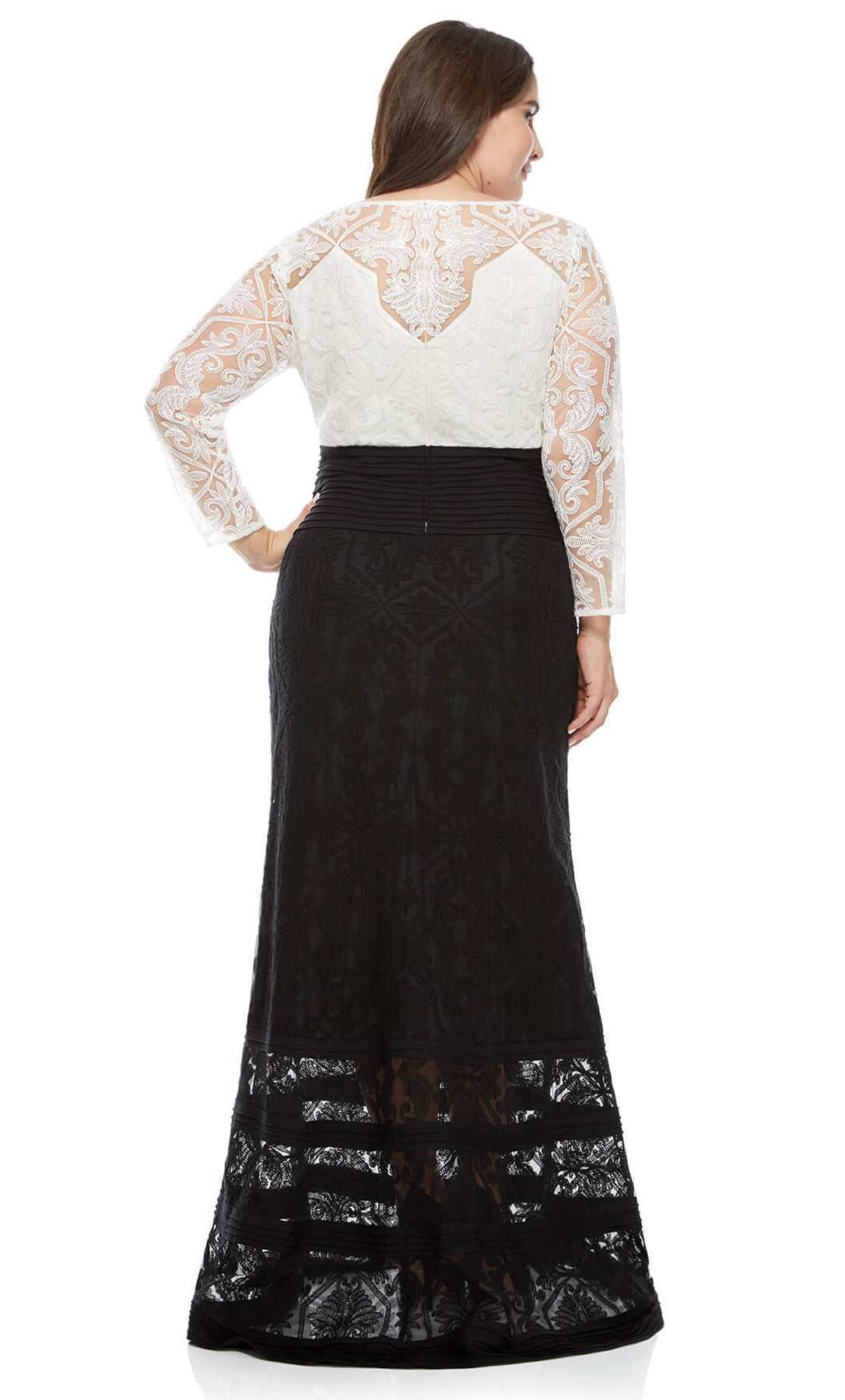 Vestido largo Tadashi Shoji talla plus - Laila's Dress