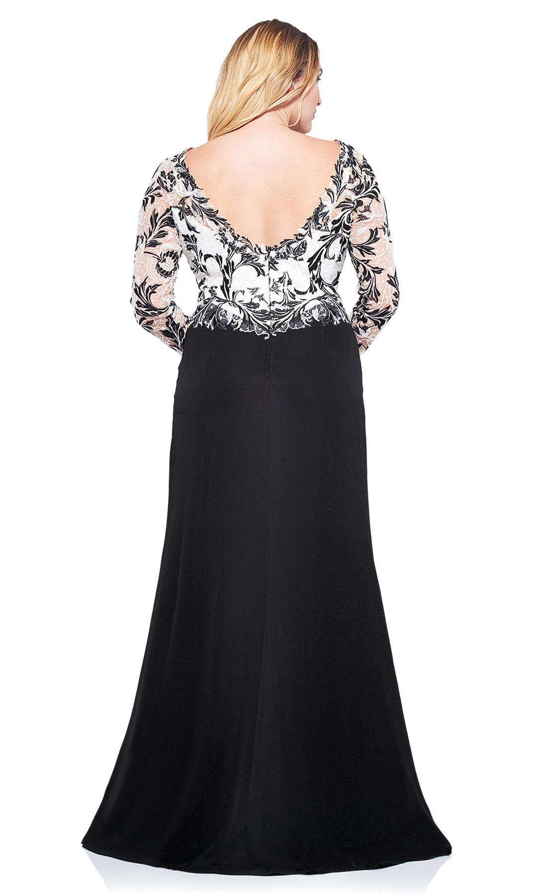 Vestido largo con mangas largas talla extra grande - Laila's Dress