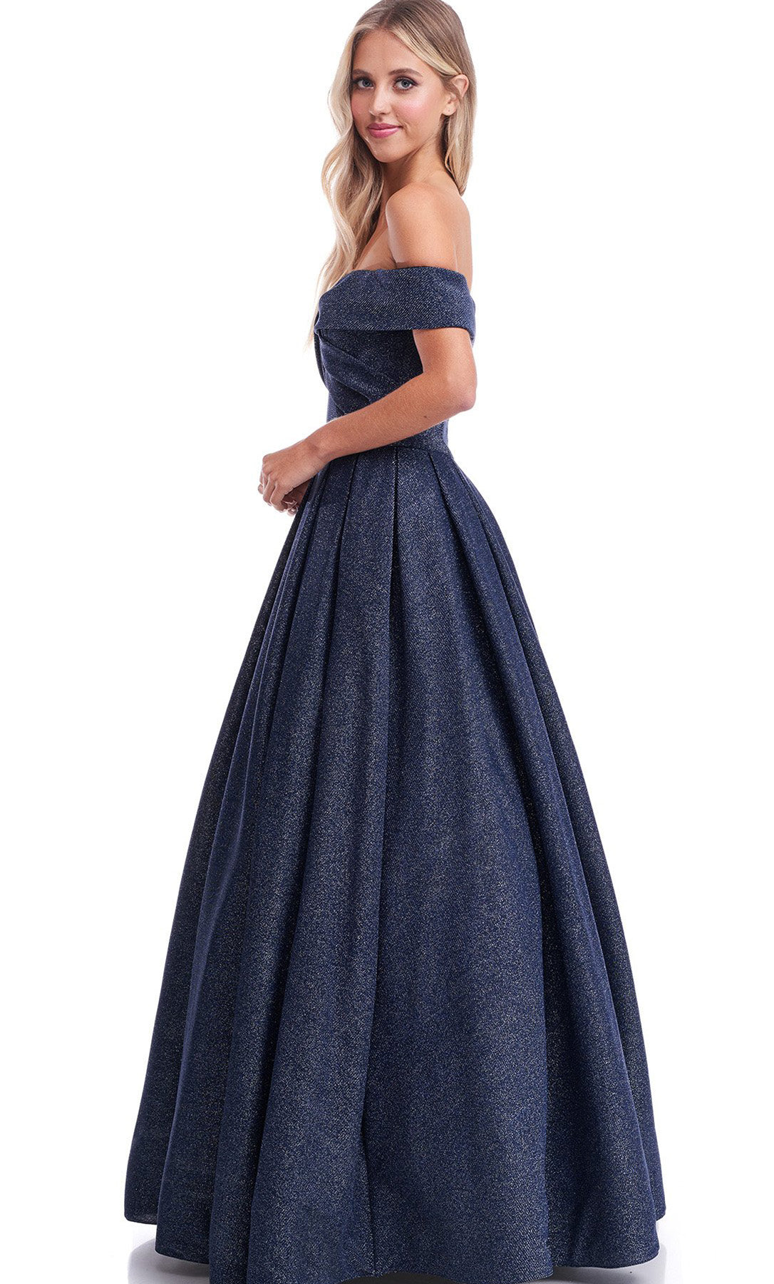 Vestido azul marino glitter - Laila's Dress