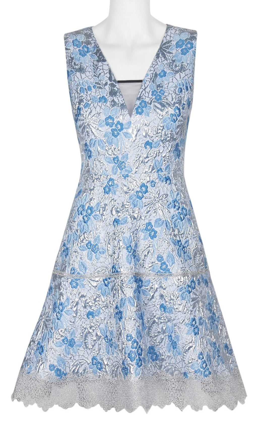 Vestido corto de encaje con flores - Laila's Dress
