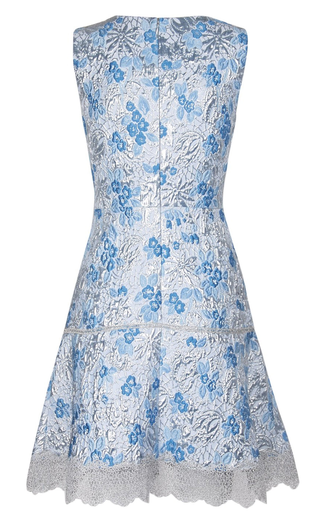 Vestido corto de encaje con flores - Laila's Dress