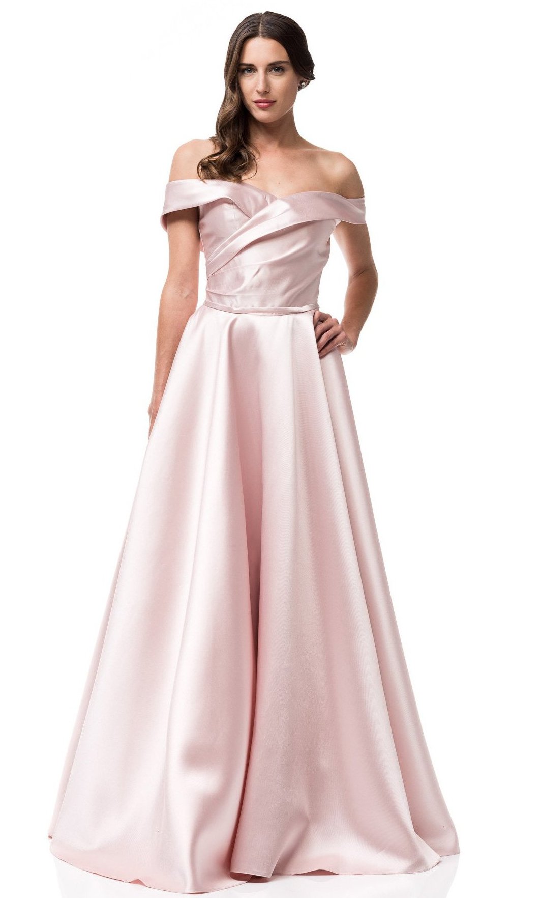 Vestido largo blush espalda descubierta - Laila's Dress
