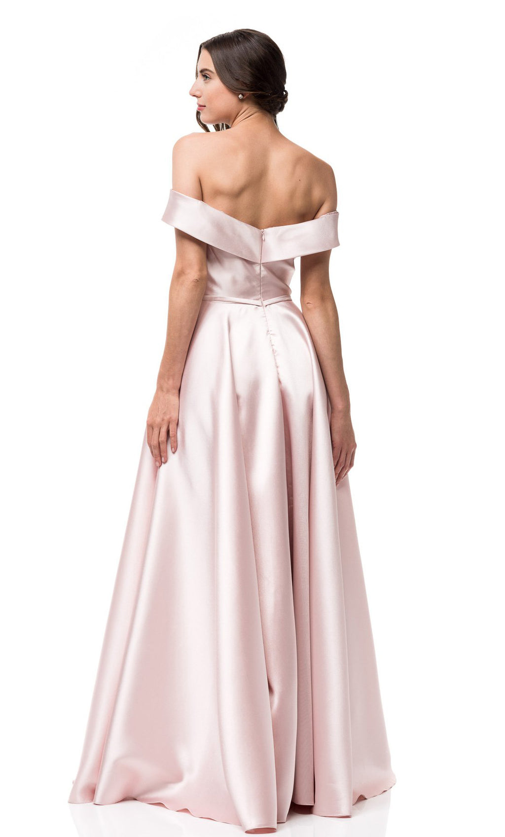 Vestido largo blush espalda descubierta - Laila's Dress