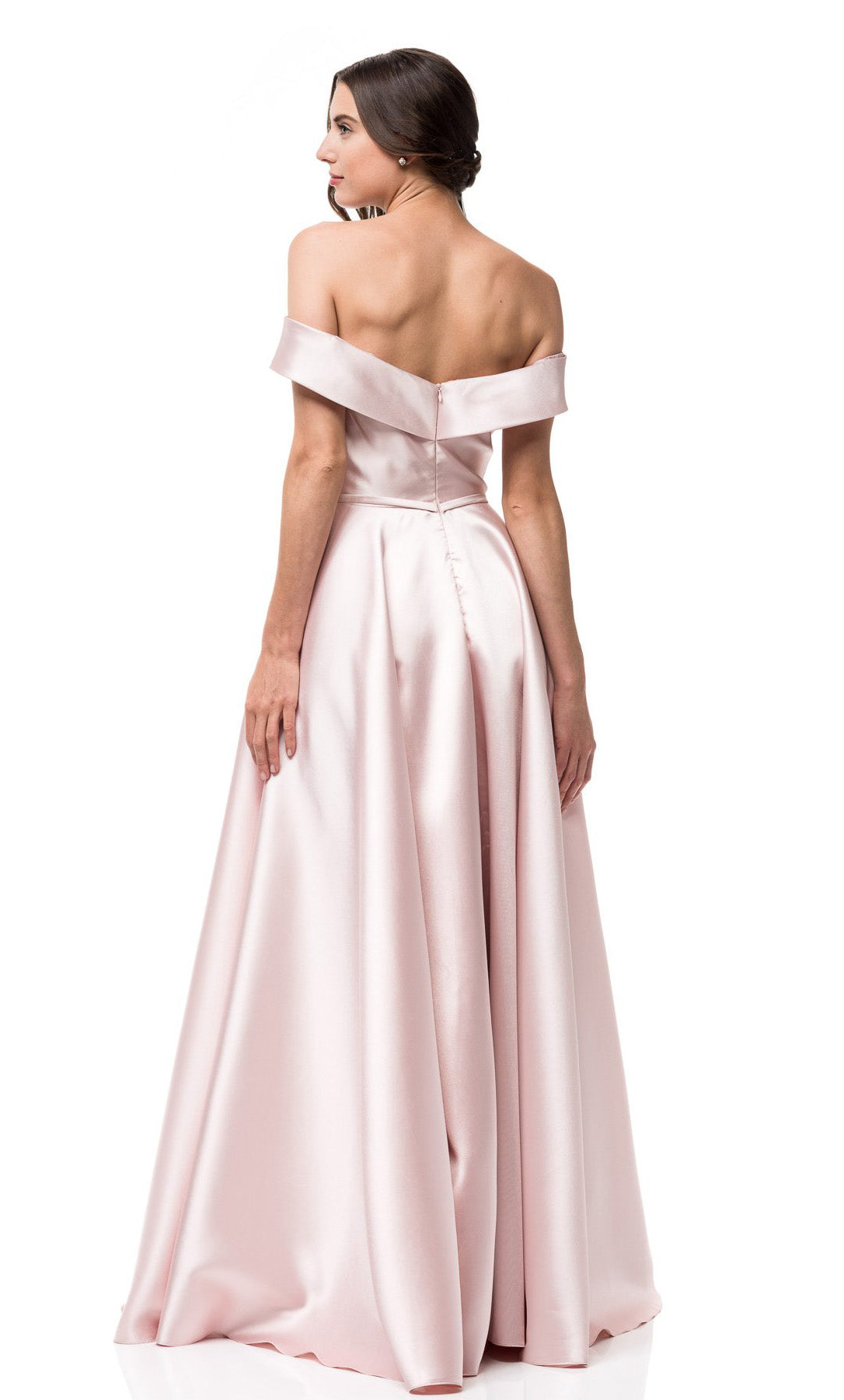 Vestido largo blush espalda descubierta - Laila's Dress