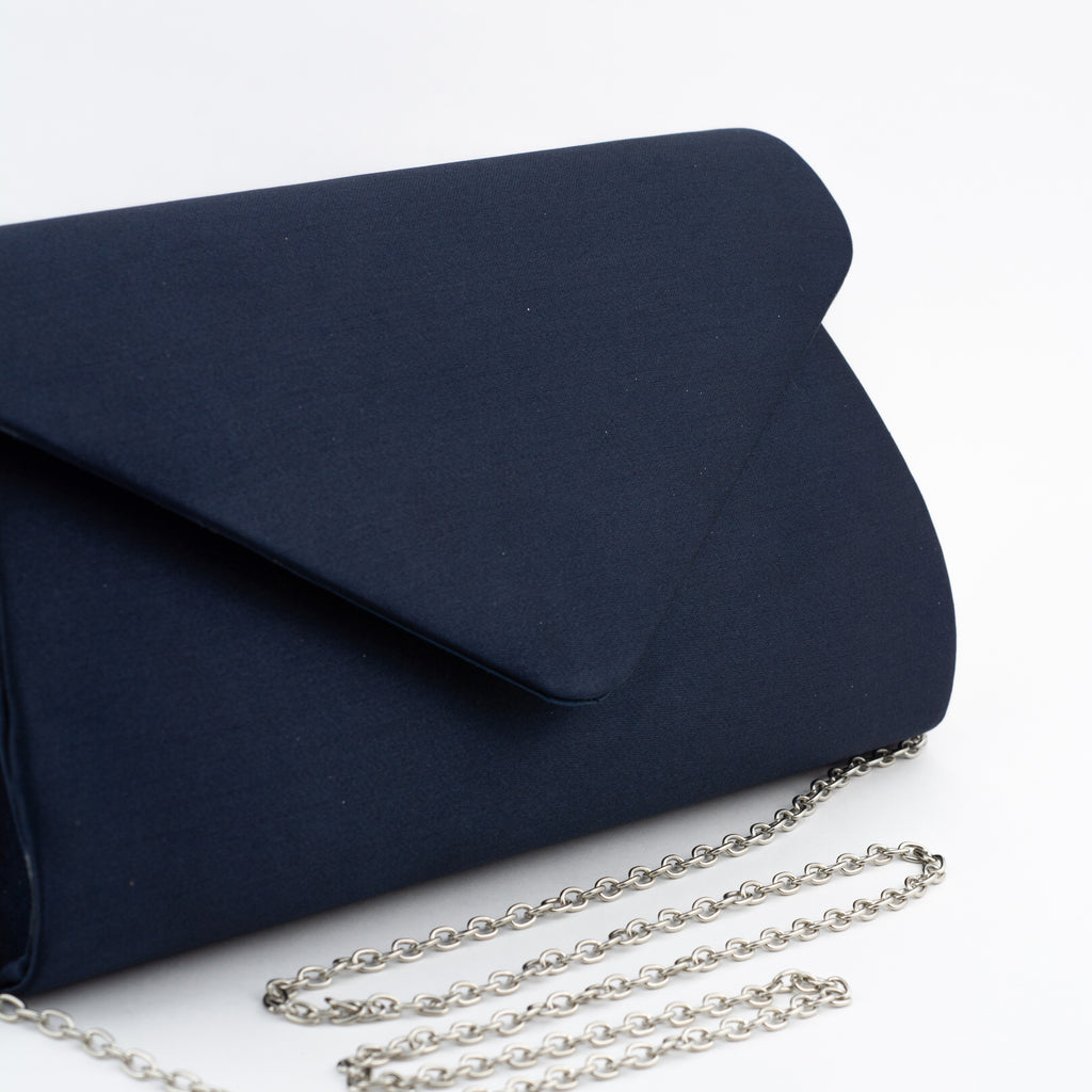 Bolsa de mano rectangular navy - Laila's Dress