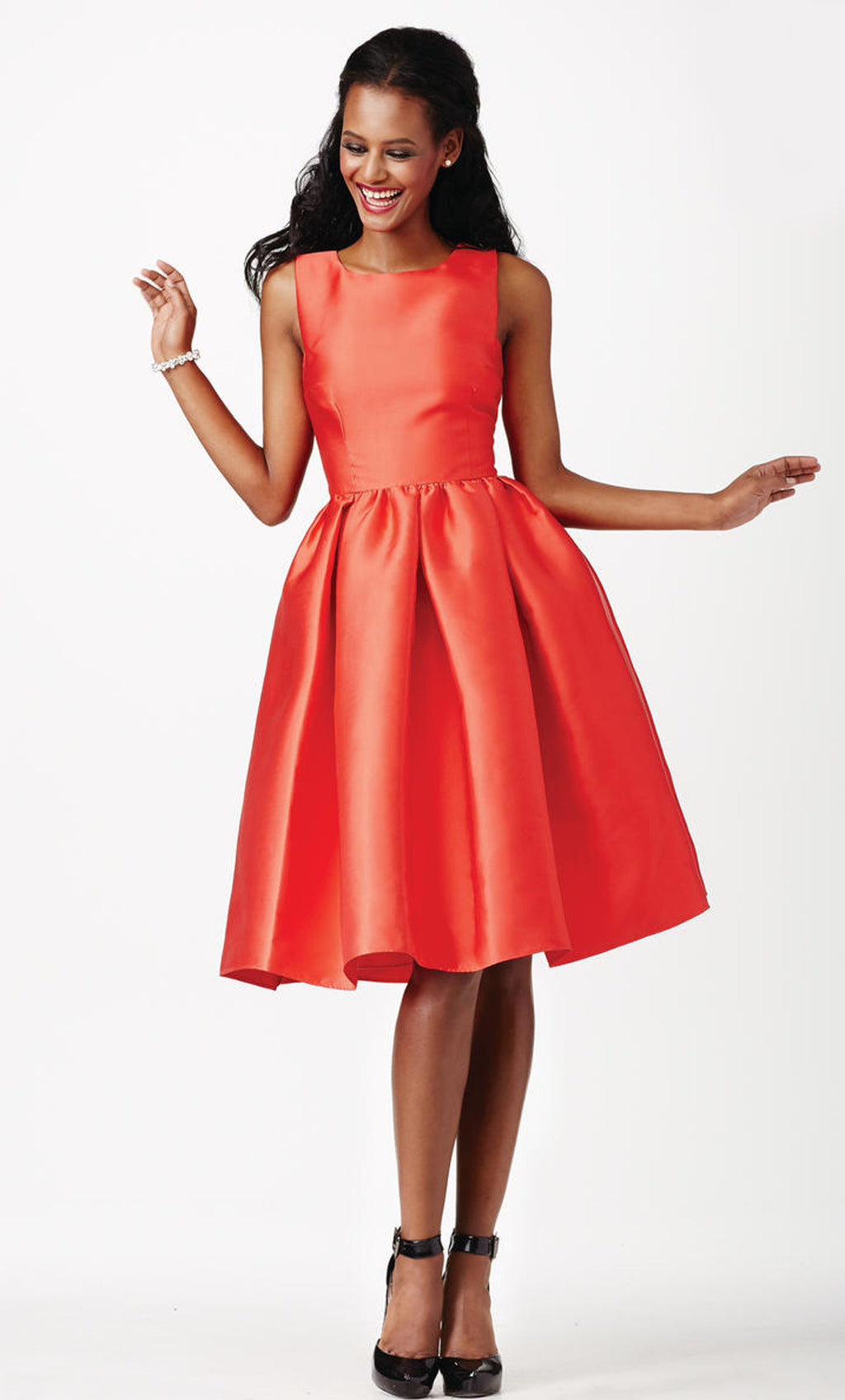 Vestido corto rojo espalda descubierta - Laila's Dress