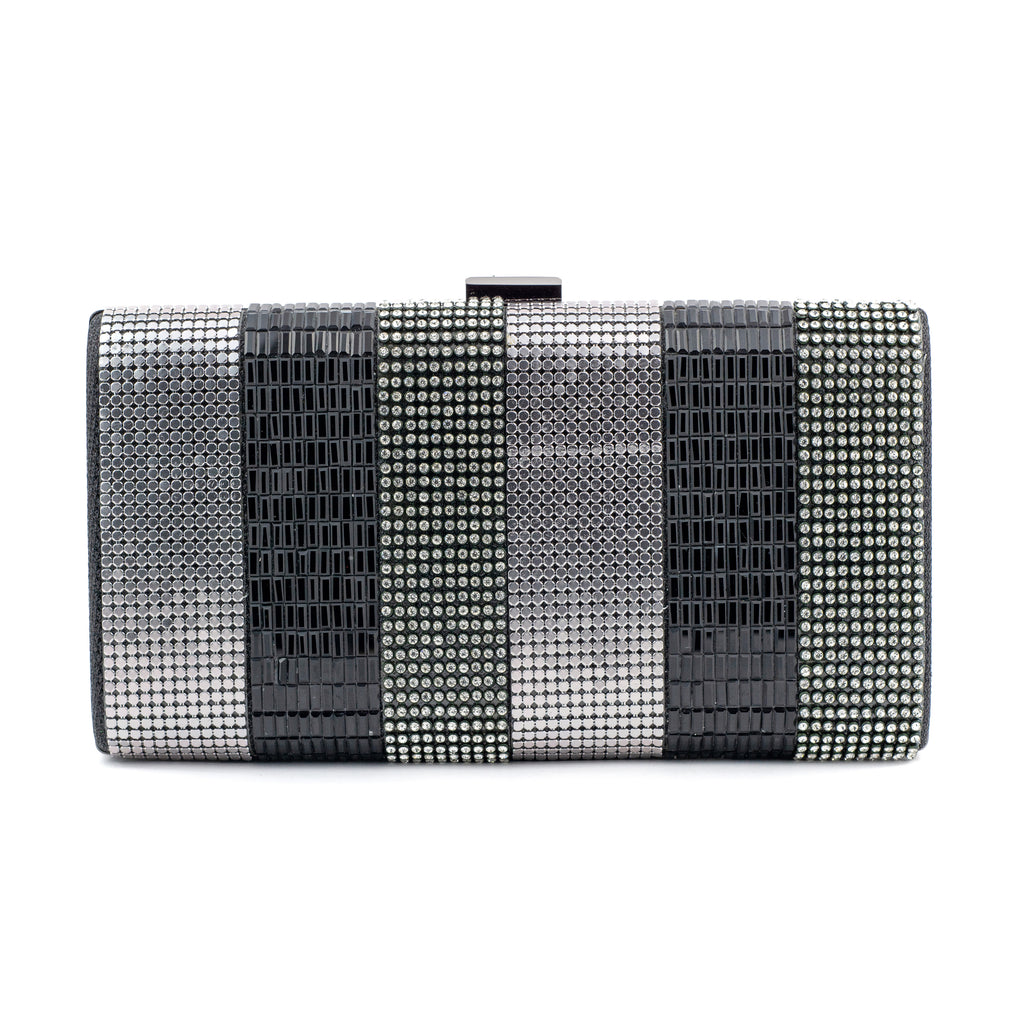 Bolsa de mano negro y plata - Laila's Dress