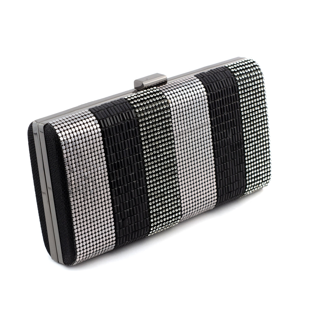 Bolsa de mano negro y plata - Laila's Dress