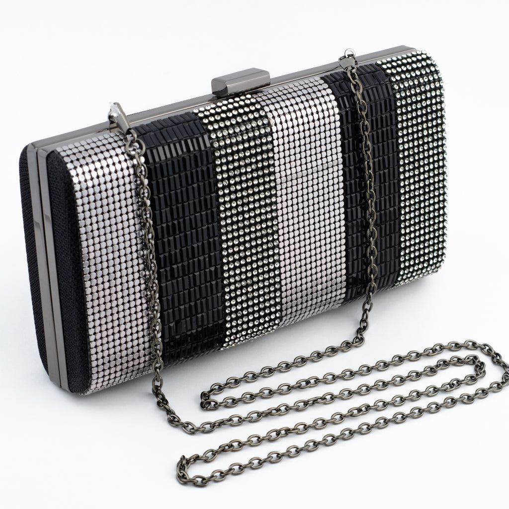 Bolsa de mano negro y plata - Laila's Dress