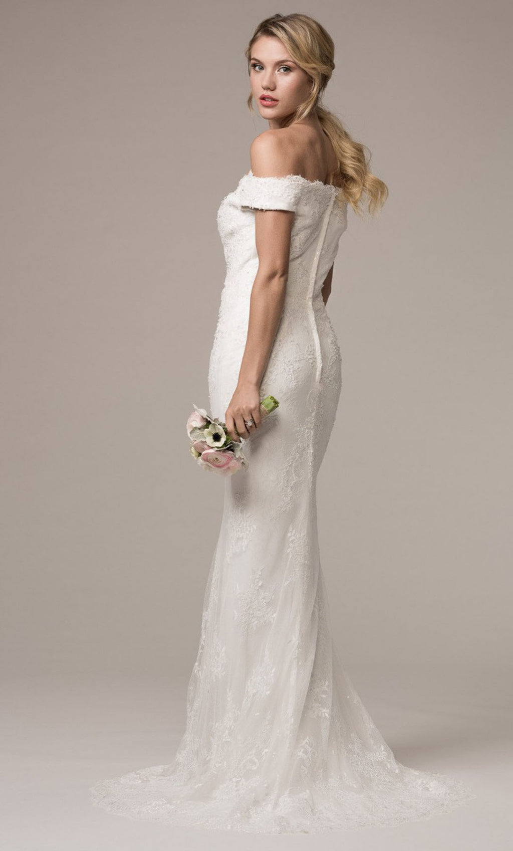 Vestido novia manga campesina - Laila's Dress