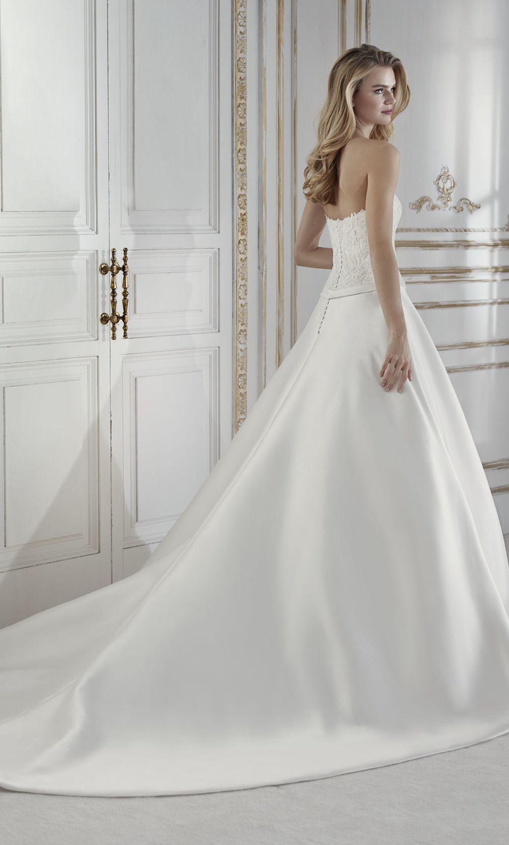 Vestido novia con canesú extraíble - Laila's Dress
