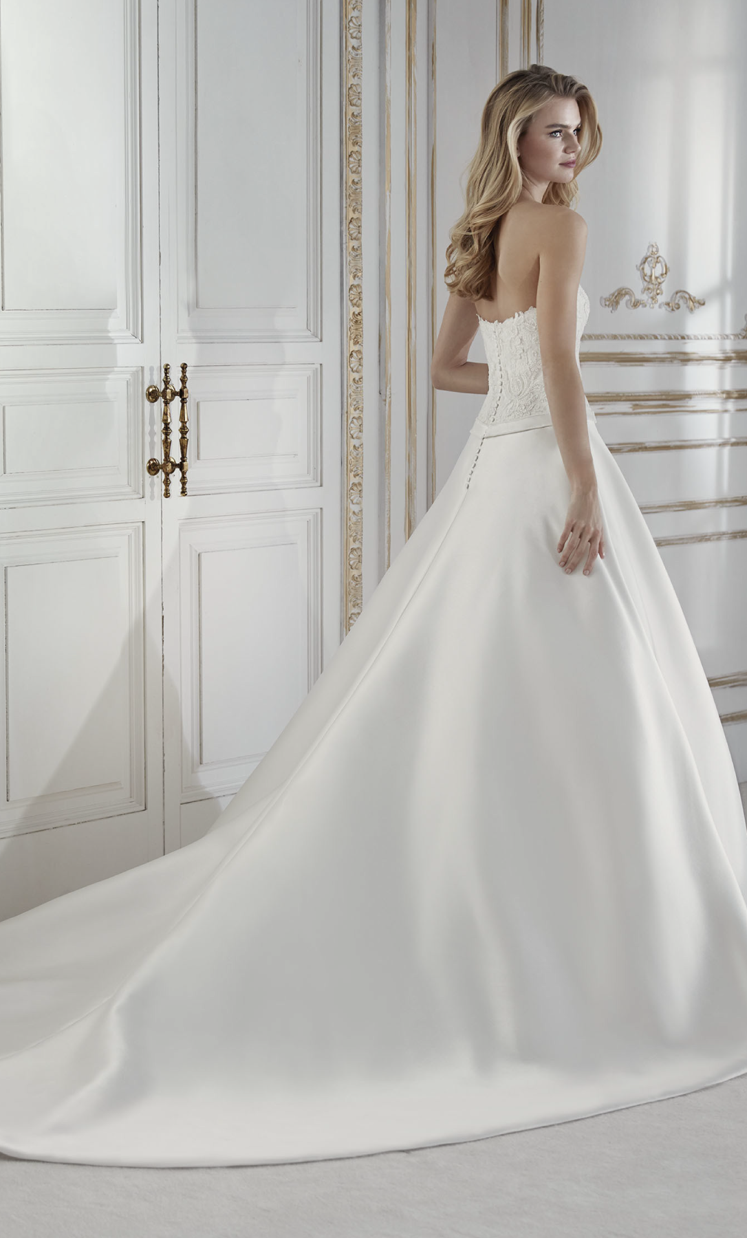 Vestido novia con canesú extraíble - Laila's Dress